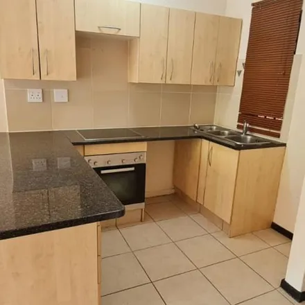 Rent this 1 bed apartment on Jackal Creek Golf Estate in Johannesburg Ward 114, Roodepoort