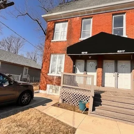 Rent this 2 bed house on 6219 Plymouth Avenue in Wellston, Saint Louis County