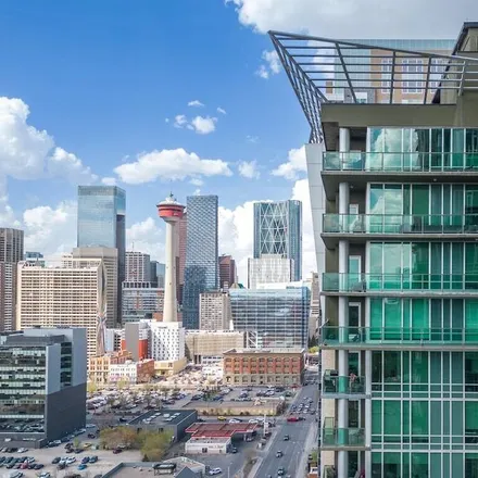 Rent this 1 bed apartment on Calgary in AB T2G 5T7, Canada