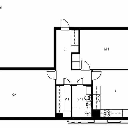 Rent this 2 bed apartment on Lindalintie 5 in 02410 Kirkkonummi, Finland