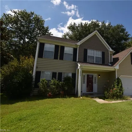 Rent this 4 bed townhouse on 910 Deer Crossing in Grassfield, Chesapeake