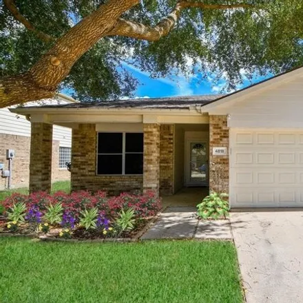 Rent this 3 bed house on 4840 King Hallow Lane in Harris County, TX 77449