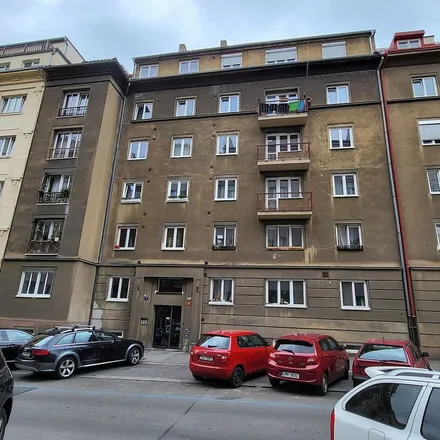 Rent this 3 bed apartment on Viklefova 1810/14 in 130 00 Prague, Czechia