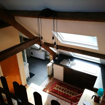 Rent this 1 bed apartment on Place Xavier Neujean 36 in 4000 Grivegnée, Belgium