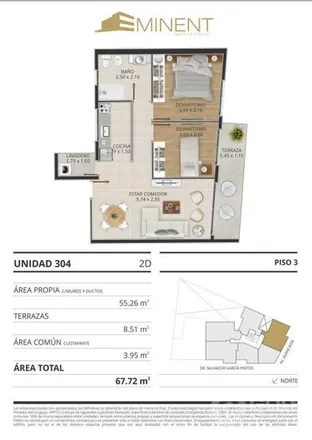 Buy this studio apartment on Avenida Agraciada 2801 in 11700 Montevideo, Uruguay