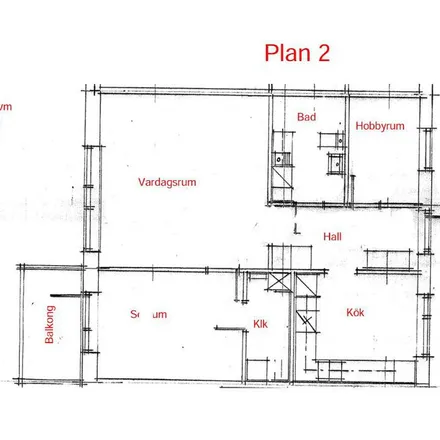 Rent this 3 bed apartment on Kviingevägen in 289 50 Hanaskog, Sweden