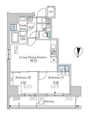 Image 2 - Shin-ohashi-dori, Kikukawa 3-chome, Sumida, 130-0024, Japan - Apartment for rent