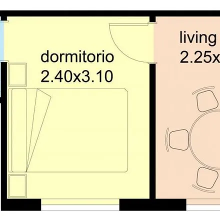 Buy this studio apartment on Vidal 1944 in Belgrano, C1428 CTF Buenos Aires