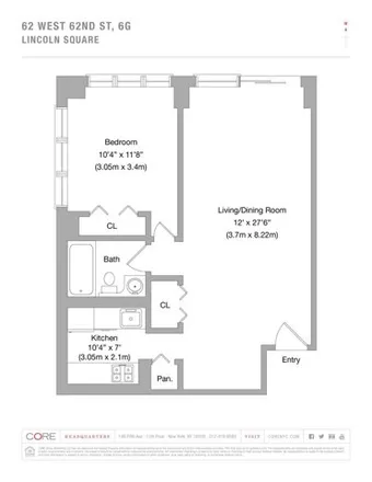 Image 9 - 62 W 62nd St Apt 6G, New York, 10023 - Condo for rent