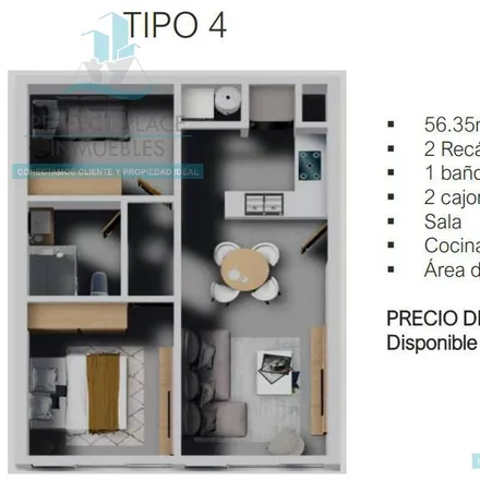 Buy this studio apartment on Fantasías Miguel in Calle 5 de Mayo, Centro