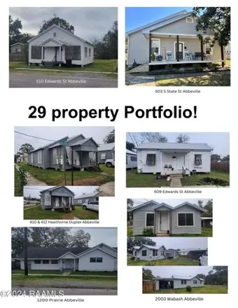 Buy this studio house on 520 Rue Edwards in Abbeville, LA 70510