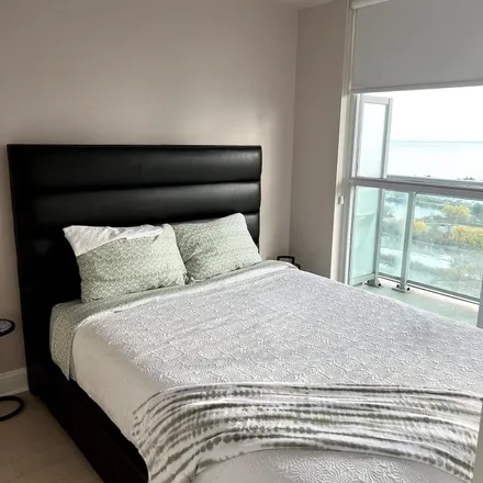 Rent this 1 bed apartment on Jade Waterfront Condos in 33 Shore Breeze Drive, Toronto