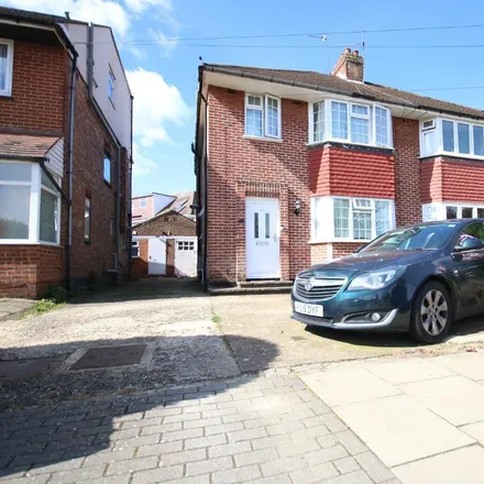 Rent this 3 bed duplex on Lynford Gardens in Broadfields, London