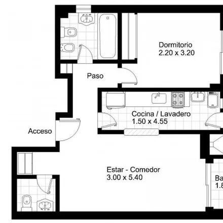 Buy this 1 bed apartment on Helguera 1707 in Villa Santa Rita, C1416 DZK Buenos Aires
