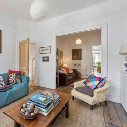 Rent this 4 bed townhouse on 12 Linden Avenue in Brondesbury Park, London