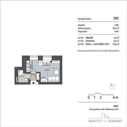 Image 2 - Mathonova 868/1, 613 00 Brno, Czechia - Apartment for rent