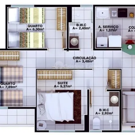 Buy this 3 bed apartment on Rua Vitorino Fernandes in Uruguai, Teresina - PI