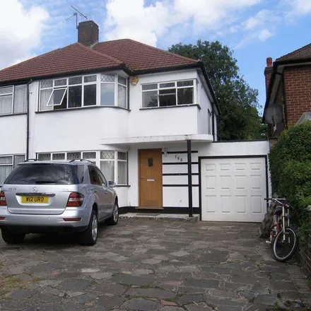 Rent this 3 bed duplex on 161 in 159 Whitchurch Lane, London