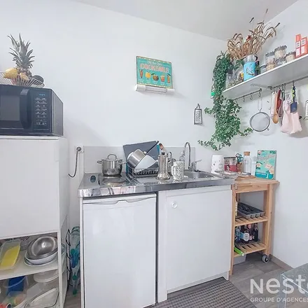 Rent this 1 bed apartment on 17 Rue du Gros Chêne in 44300 Nantes, France
