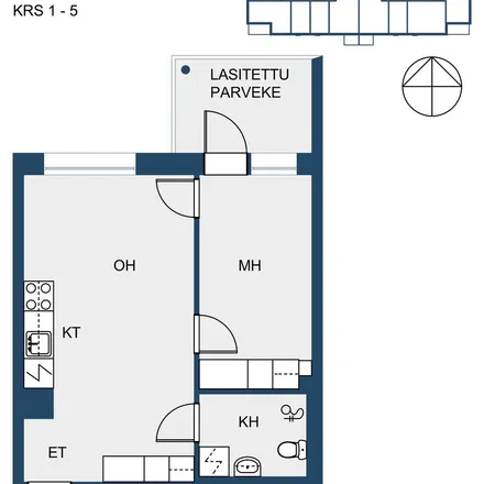 Image 5 - Huhta, 40340 Jyväskylä, Finland - Apartment for rent