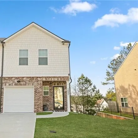 Buy this 3 bed house on 2100 Pine Tree Trail in Fulton County, GA 30349