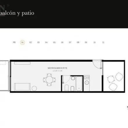 Buy this 1 bed apartment on Crisólogo Larralde 2231 in Núñez, 1429 Buenos Aires