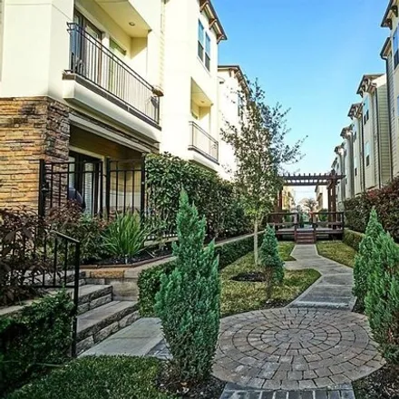 Rent this 3 bed condo on 2417 Beall St in Houston, Texas
