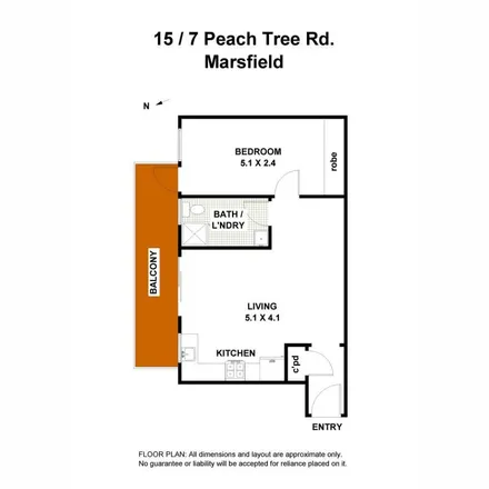 Rent this 1 bed apartment on 7 Peach Tree Road in Macquarie Park NSW 2113, Australia