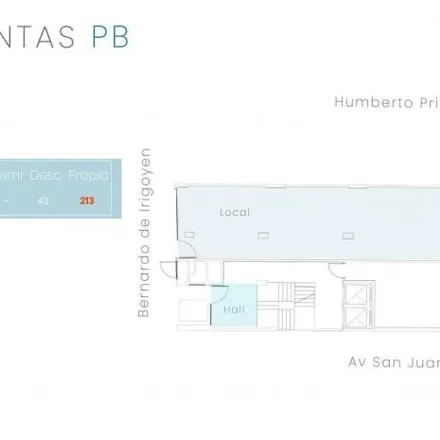 Buy this studio apartment on Hipólito Yrigoyen 1114 in Monserrat, 1076 Buenos Aires