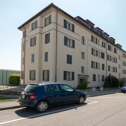 Rent this 2 bed apartment on Chemin de Perrelet 8 in 1020 Renens, Switzerland