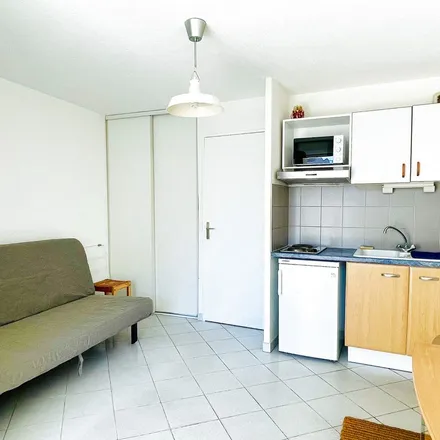 Rent this 1 bed apartment on Le Cormoran in Avenue Pierre Racine, 34280 La Grande-Motte