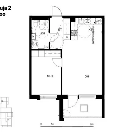Rent this 2 bed apartment on Nihtisilta in 02630 Espoo, Finland
