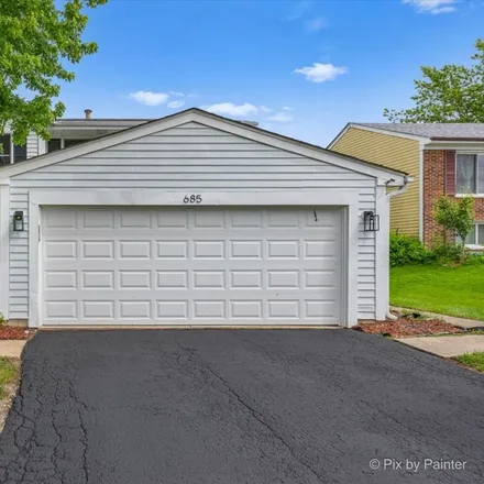 Rent this 4 bed house on 685 Foxdale Court in Roselle, IL 60172