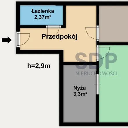 Image 2 - Uniwersytet Wrocławski, Nożownicza, 50-139 Wrocław, Poland - Apartment for sale