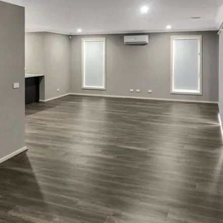 Rent this 3 bed apartment on Yarrow Street in Cobblebank VIC 3338, Australia