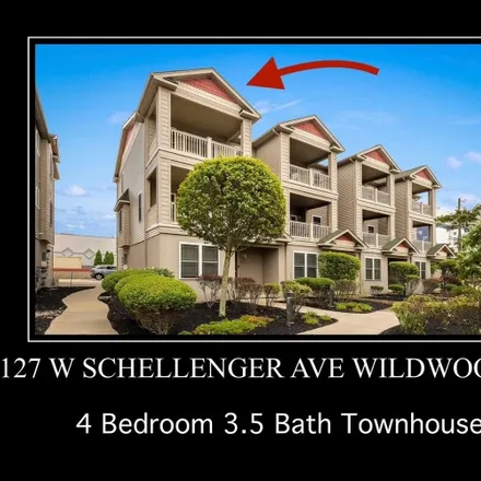 Buy this 4 bed townhouse on 121 West Schellenger Avenue in Wildwood, NJ 08260