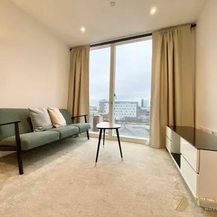 Rent this studio apartment on Transmission House in 11 Tib Street, Manchester