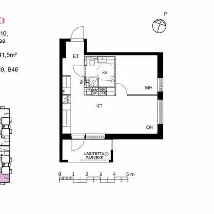 Rent this 2 bed apartment on Leineläntie 10 in 01340 Vantaa, Finland