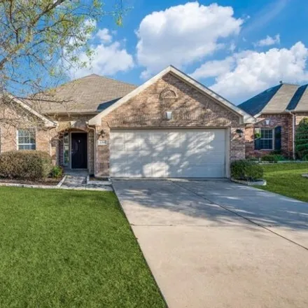 Rent this 4 bed house on 2309 Castle Creek Drive in Denton County, TX 75068