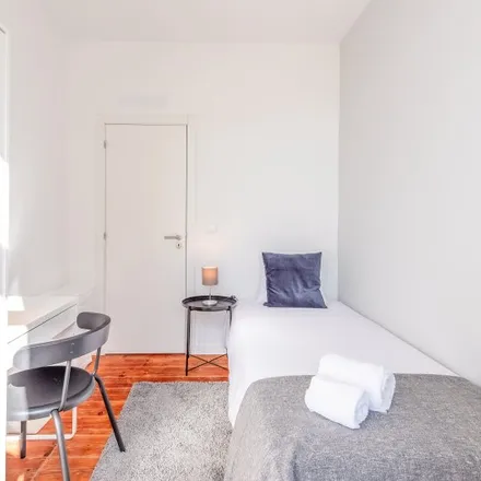 Rent this 3 bed room on Typical Mouraria in Rua Marquês de Ponte de Lima, 1100-335 Lisbon