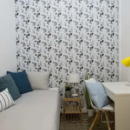 Rent this 1 bed apartment on Carrer Gran de Gràcia in 08012 Barcelona, Spain