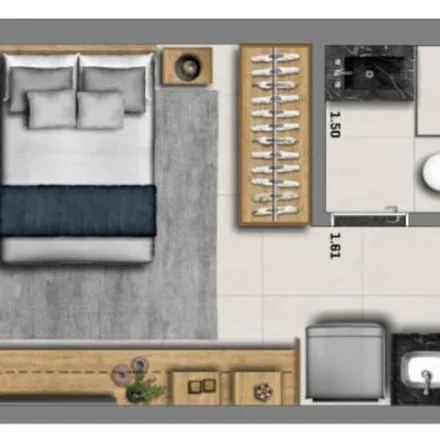Buy this 1 bed apartment on Colégio Madre Cabrini in Rua Madre Cabrini 36, Vila Mariana