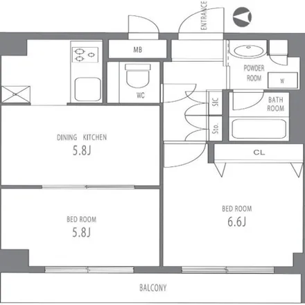 Image 2 - unnamed road, Haginaka, Ota, 144-8544, Japan - Apartment for rent