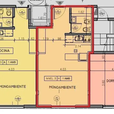 Buy this studio apartment on Vice Almirante O'Connor 1244 in Centro, 8400 San Carlos de Bariloche