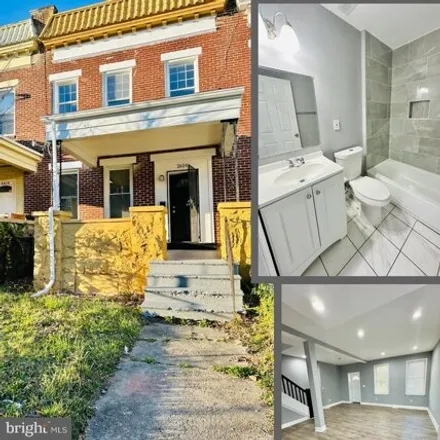 Buy this 4 bed townhouse on 2614 Park Heights Terrace in Baltimore, MD 21215
