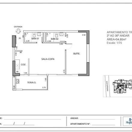 Buy this 2 bed apartment on Avenida Andrômeda in Vila Dom José, Barueri - SP