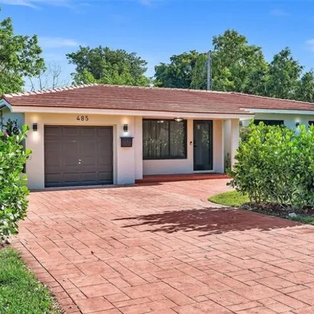 Rent this 3 bed house on 485 Northwest 89th Street in El Portal, Miami-Dade County