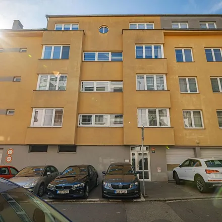 Rent this 1 bed apartment on V Zahradách 802/23 in 180 00 Prague, Czechia