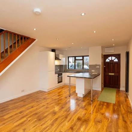 Rent this 2 bed townhouse on Boscombe Road in London, KT4 8PL