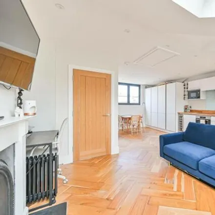 Rent this 1 bed apartment on John Mahoney-Phillips Ceramics in Rear of 36-38 Peckham Road, London